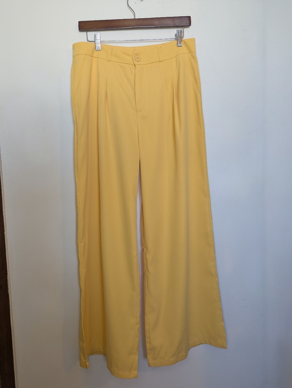 Women's Wide-Leg Pleated Pants